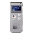 thumbnail image 1 of Enregistreur Vocal Numérique Enregistreur Activé par la Voix pour Conférences, Réunions, Entrevues Enregistreur Audio 8 Go Mini Portable Dictaphone à Ruban avec Lecture, USB, MP3, 1 of 9