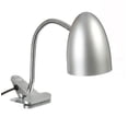thumbnail image 1 of Lampe à pince DEL moderne Mainstays, plastique argenté, 1 of 3