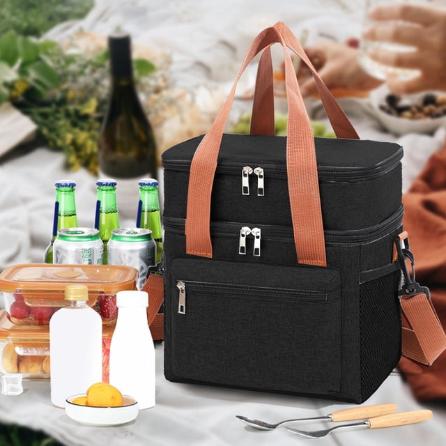 RKSTN lunch bag Insulating Lunch Bag With Waterproof Double Layer For Bento Milk Bottle And Meal Boxes Cooler Bag lunch bags for women