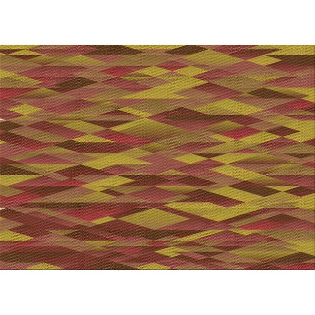 Ahgly Company Tapis Rectangulaire Lavable en Machine Intérieur Transitionnel Rouge Tomate, 5 Pieds x 7 Pieds