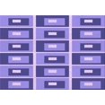 thumbnail image 1 of Ahgly Tapis Rectangulaire Lavable en Machine Intérieur Transitionnel Violet Améthyste Violet, 3 Pieds x 5 Pieds, 1 of 7