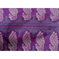thumbnail image 4 of oneOone Organic Cotton Voile Fabric Peacock Block Print Fabric BTY 42 Inch Wide, 4 of 4