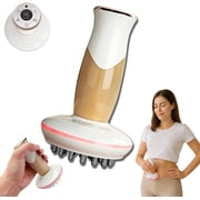 Farad Beauty Heated Brush, Farad Beauty - 4 in 1 Massager, FaradBeauty Brush Massager, With Heat and 20/30-Speed Vibration Massage Reduces Puffiness Soothes Relaxes, For Belly, Arms & Legs (20 Levels