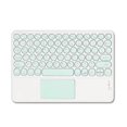 thumbnail image 2 of HLONK Clavier Bluetooth Design à Cap Rond Clavier Sans Fil Portable avec Pavé Tactile pour Tablette PC Android / Accessoires Électroniques en Solde pour Votre Vie Heureuse (Rose), 2 of 5