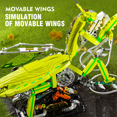 thumbnail image 2 of Adults Building Set Animal Mechanical Mantis Building Block Kit, 999Pieces Micro Bricks Educational Construction Toy for Collection & Kids Gifts, 2 of 6