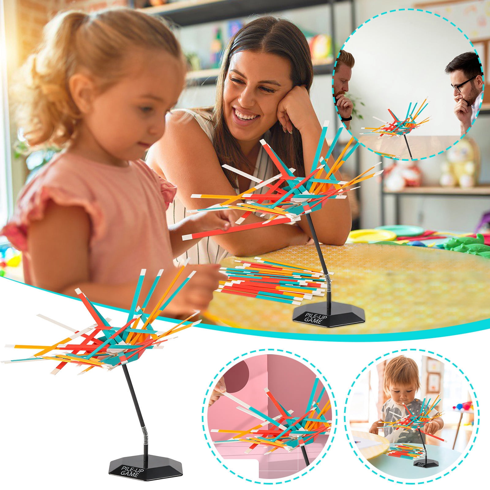 EGNMCR Sign Deduction Game Parent-child Interactive Family Board Game Action Children's Toys Sign board game