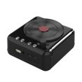 thumbnail image 2 of LSLJS Tourne-Disque Sans Fil Bluetooth Son Rétro Créatif Mini Portable Insert de Carte Petit Haut-Parleur Caisson de Basses Cadeau, Audio Bluetooth, 2 of 8
