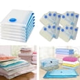 thumbnail image 1 of Essen Vacuum Seal Space Saver Storage Bag Compressed Clothes Blankets Organizer Bag, 1 of 7