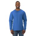 thumbnail image 1 of Jerzees T-Shirt à Manches Longues pour Hommes DRI-POWER Active, 2X, Royal, 1 of 2