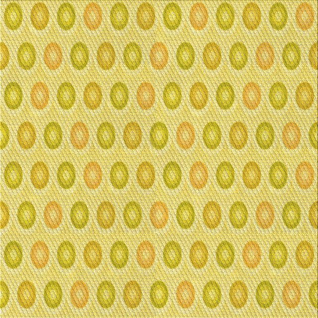 Ahgly Company Tapis d'Intérieur Lavable en Machine Carré Jaune Transitionnel, 5 Pieds Carré