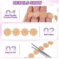 thumbnail image 3 of Uxcell Daisy Flower Lace Trim for DIY Crafts Sewing Trim Embellishments Light Brown, 3 of 6