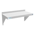 thumbnail image 1 of Koolmore Tablette Murale en Acier Inoxydable 12x24 NSF pour Cuisine, Argent, 1 of 7