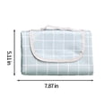 thumbnail image 2 of EGNMCR Camping & Hiking 78x78 Inches Wind Picnic Cloth Beach Mat Outdoor Mat Camping Watertight And Damp-proof Beach Portable Mat Light And Foldable Outdoor Camping Picnic Mat camping blanket, 2 of 5