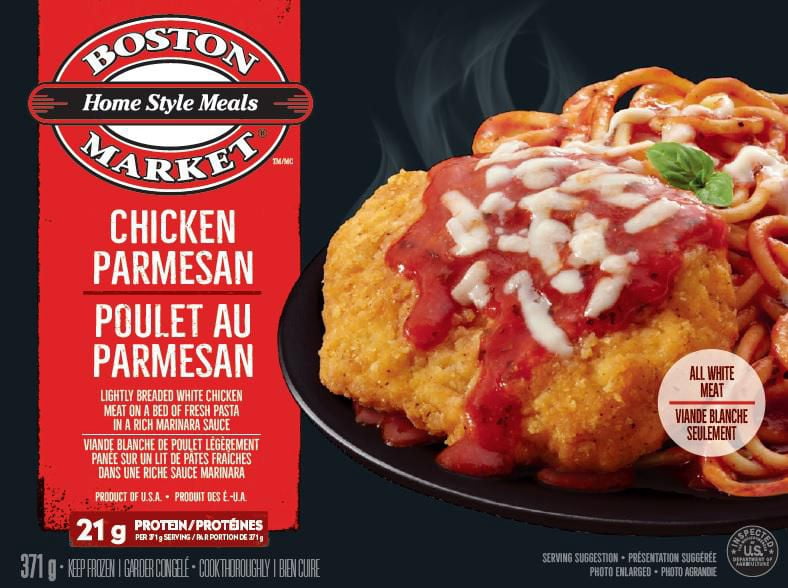 Boston Market Poulet au parmesan, 371g Poulet au parmesan