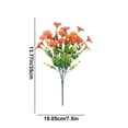 thumbnail image 3 of Accessoires Photo de Décoration d'Arrangement Floral Extérieur Vert de Simulation, 3 of 6