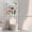 White, variant on TIMIFIS Wire Shelving Storage Rack Above The Toilet Stainless Steel 3-Layer Bathroom Storage Rack Bathroom Storage and Storage Can Accommodate Toiletries and Daily Necessities Toothbrush Holders