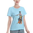 thumbnail image 2 of Women's Basic Short Sleeve T-Shirt Naruto Naruto Sasuke, 2 of 6