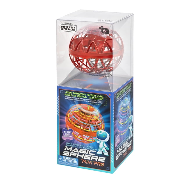 Magic Sphere Mini Pro Magic Hover Ball, Flying Discs- Red