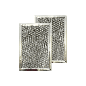 2 pack  Microwave Grease Filter Compatible with LG Model # 5230W1A012A, 5230W1A012B, 5230W1A012C, Size 5 inch x 7 5/8 inch