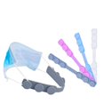 thumbnail image 1 of Silicone Mask Extender Soft Extension Strap Ear Loop Holder Mask Buckle Mask Hook Adjustable Extended Belt Ear Saver Ear Protector Sports Fan Buckle(White+Light Gray+Sky Blue+Pink), 1 of 5