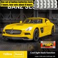 thumbnail image 1 of Diecast 1:32 Mercedes Benz SLS AMG Alloy Super Sports Car Model Simulation Sound And Light Toy Holiday Gift For Friends Collect AG13 Yellow Box, 1 of 6