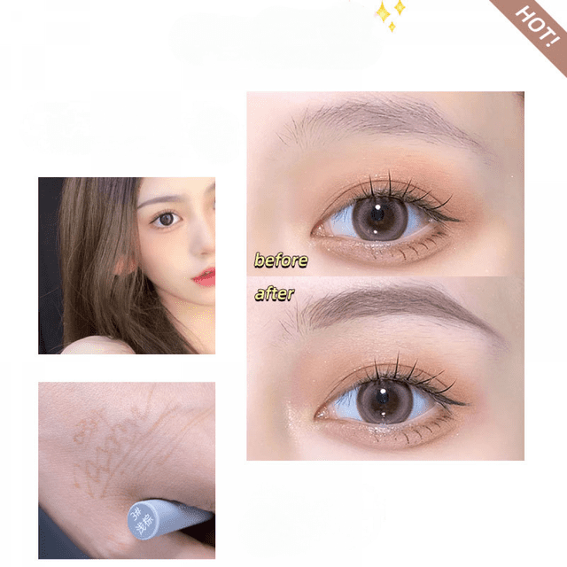 YSTINNG Micro Eyebrow Pen Kit, Eyebrow Tint Pencil With Precision Micro-brush Tip Applicator Create Natural Looking 3D Brows A311-001