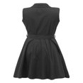 thumbnail image 4 of Womens Summer Bodycon Denim Sleeveless Short Dress Party Evening Mini Dresses, 4 of 6