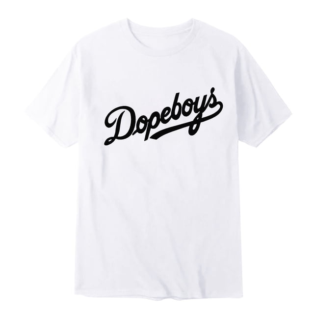T-shirt à Manches Courtes pour Homme, Coupe Ample, Col Rond, Imprimé de Lettres, Décontracté et Populaire
