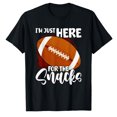 thumbnail image 1 of AALJY Just Here For The Snacks American Football Funny W, 1 of 5