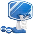 thumbnail image 1 of GoSports  Ballon de basket Splash Hoop PRO - (Bleu, plastique traité anti‑UV et métal), 1 of 6
