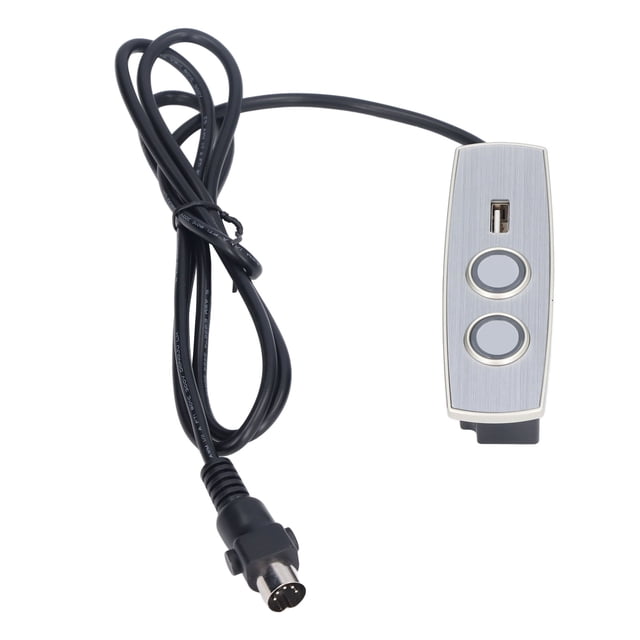 Télécommande de Fauteuil Inclinable, Levage Électrique Professionnel 2 Boutons 5 Broches avec Chargeur USB pour Canapé pour Fauteuil Inclinable