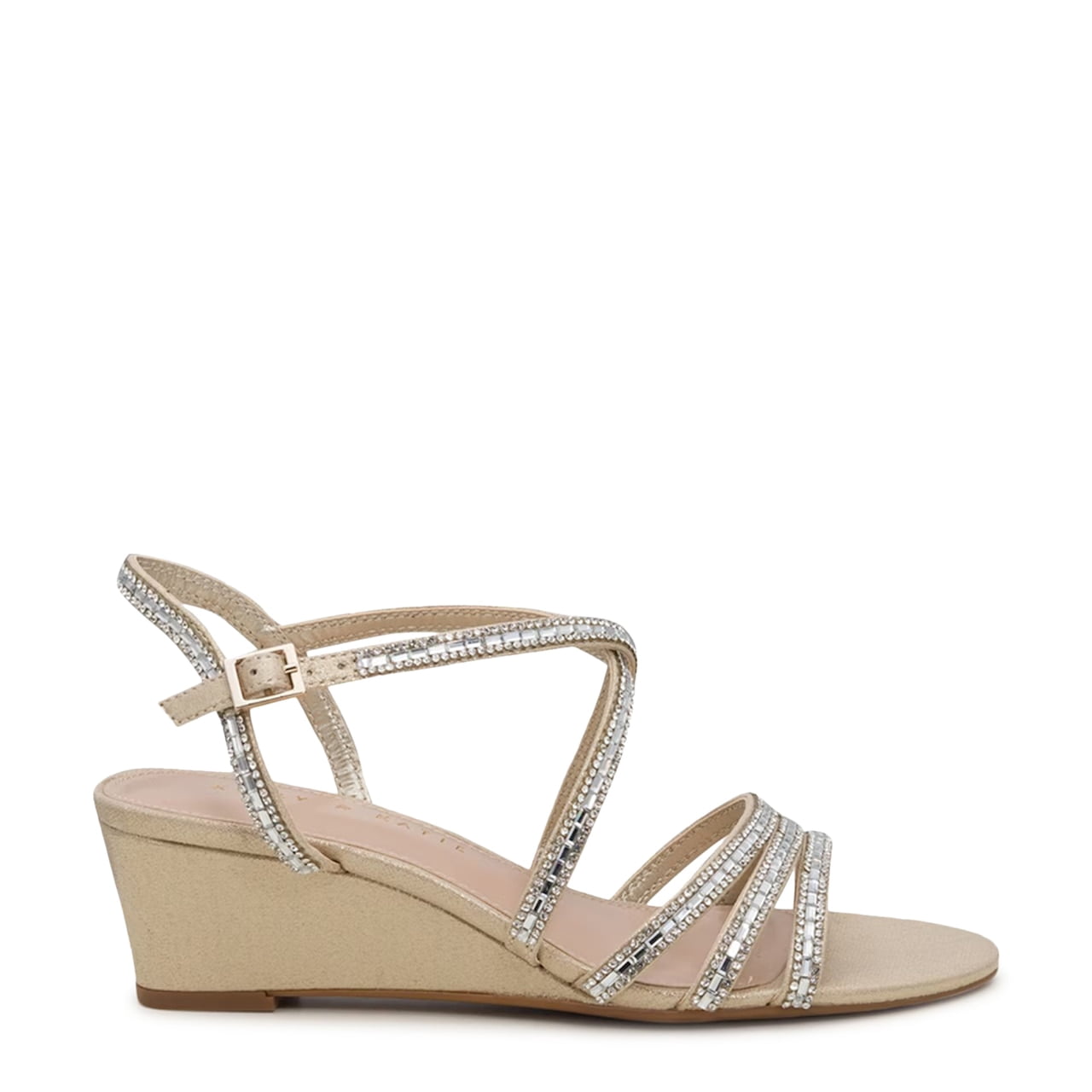 Kelly & Katie Tahada Evening Wide Wedge Sandal