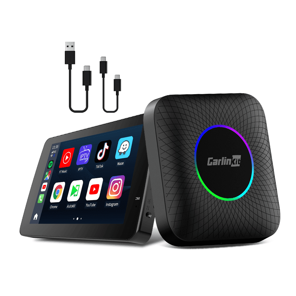 未開封 CarlinKit Aibox 6225カーリンキット Carlinkit AI Box Android 13 - Wireless CarPlay Adapter, 8GB+128GB