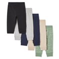 thumbnail image 2 of George Infants' Gender Inclusive Jogger 5-Pack, 2 of 2
