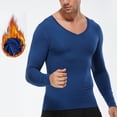 thumbnail image 3 of QIPOPIQ Thermal Shirts for Men Long Sleeve Thermal Compression Shirts for Men Base Layer Cold Weather Clearance, 3 of 9