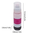 thumbnail image 3 of Trousse de Recharge d'Encre 70 ml pour Imprimantes Modèle 004/002 / Réservoir d'Encre 4 Couleurs Compatible avec Imprimantes à Jet d'Encre Epson/Canon/HP (Rouge/jaune/bleu/noir 0,21 Lb), 3 of 6