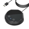 thumbnail image 1 of Graflsoa Y11C Microphone USB Omnidirectionnel avec Commandes Tactiles, Haut-Parleur Intégré, Lecture de Musique Bluetooth, Idéal pour les Vidéoconférences, l'Enseignement en Ligne et la Diffusion en Direct, 1 of 6
