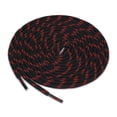 thumbnail image 1 of INSPIRE CHIC 3 Paires Lacets Ronds Antidérapants Résistants à l'Usure pour Bottes pour la Randonnée la Marche Chaussures d'Extérieur Noir Rouge 100cm / 39.37 Pieds, 1 of 4