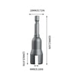 thumbnail image 3 of Meitianfacai Clé à Douille Ouverte, Manchon Rainuré 4 Mm/4,2 mm, Manchon d'Écrou pour Aile 65 mm, 3 of 7