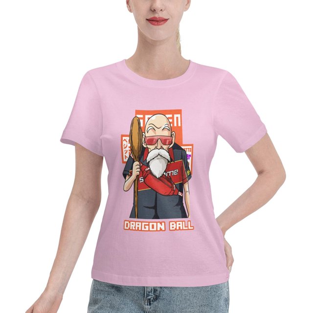Women's Basic Short Sleeve T-Shirt Dragon Ball Turtle Fairy