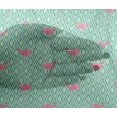 thumbnail image 4 of oneOone Viscose Chiffon Fabric Geometric & Flamingo Bird Print Fabric by Yard 42 Inch Wide, 4 of 4