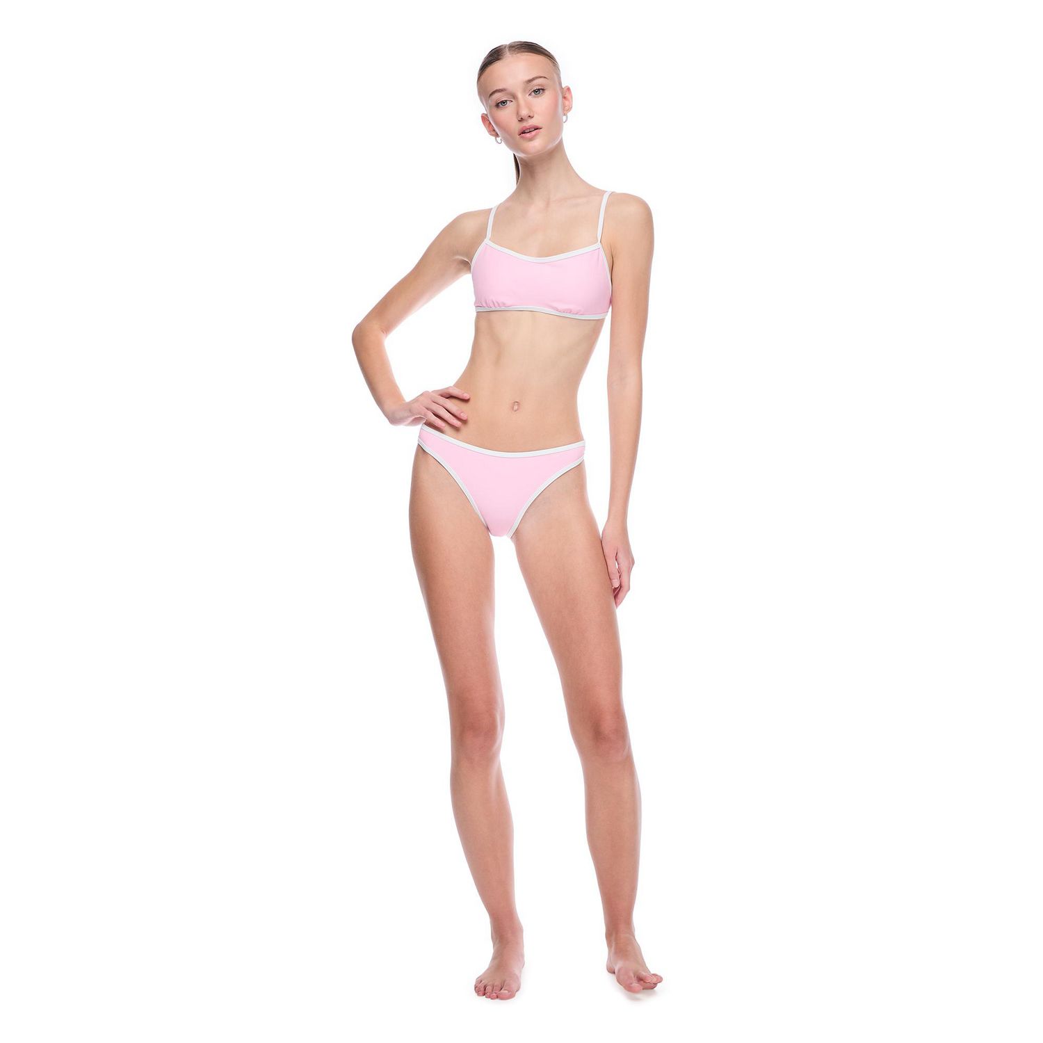 Haut de bikini à encolure dégagée No Boundaries pour femmes