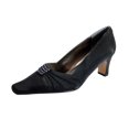 thumbnail image 1 of FLORAL Reina Chaussures Habillées en Satin pour Femmes à Largeur Grand, 1 of 6