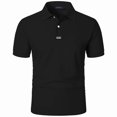 thumbnail image 3 of asjyhkr Golf Shirts for Men Quick drying Performance Short Sleeve Moisture-Wicking Workout Collared Shirts, 3 of 5