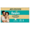thumbnail image 3 of Pampers Swaddlers Diapers, Size 5 (20-37 lbs), Absorbent, Keeps Baby Dry and Comfortable, Skin Safe Disposable Baby Diaper, 3 of 27