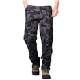thumbnail image 2 of cllios Men's Camo Cargo Pants Relaxed Fit Multi Pockets Pants Work Tactical Trousers Gym Hiking Cargo Pants, 2 of 8
