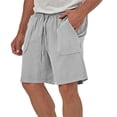 thumbnail image 4 of Diufon Shorts Cargo de Randonnée pour Hommes Imprimés Décontractés Printemps Été avec Poches, 4 of 7