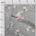 thumbnail image 2 of oneOone Polyester Spandex Gray Fabric Rooster Cock Sewing Craft Projects Fabric Prints By Yard 56 Inch Wide, 2 of 4