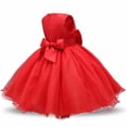 thumbnail image 2 of AAMILIFE Robe Fleur Princesse Fille Tutu Mariage Anniversaire Fête Robe Enfant Costume Enfants, 2 of 5