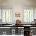 thumbnail image 3 of 3 Piece Country Farmhouse Kitchen Curtains and Valances Set for Windows Country Themed Style Kitchen Window Curtains Over Sink Decor 27.5x36 in, 3 of 6